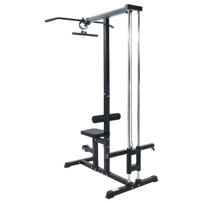 Lat Pulldown Machine Met Verstelbare Stoel - 80 Kg Laadvermogen Van Staal