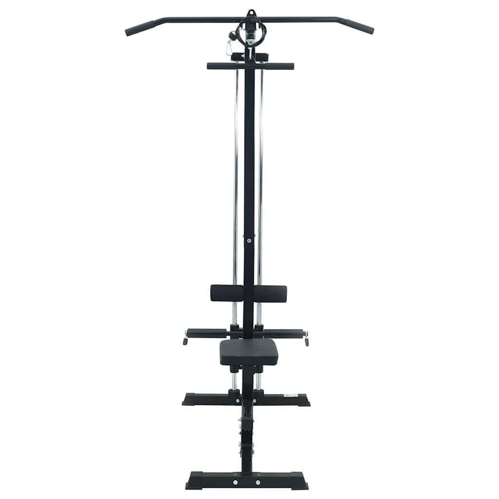 Lat Pulldown Machine Met Verstelbare Stoel - 80 Kg Laadvermogen Van Staal