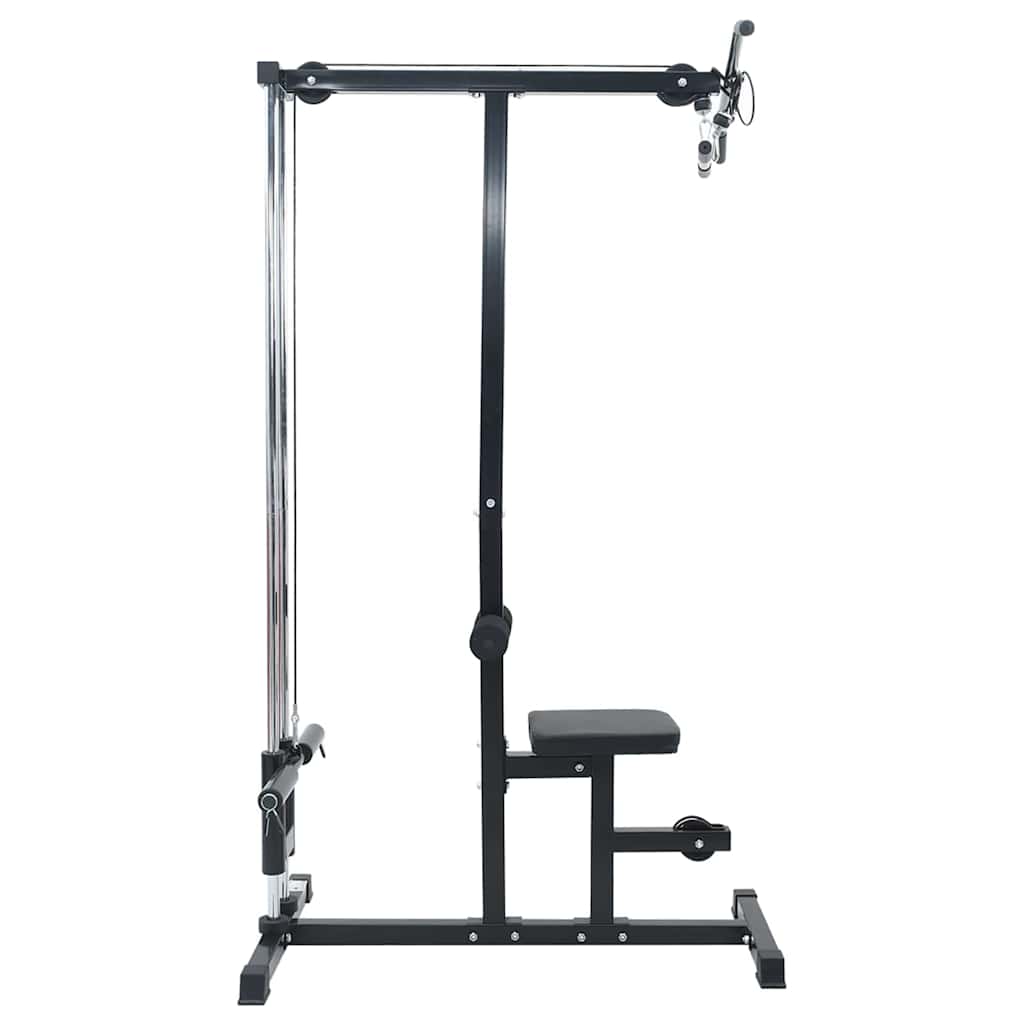 Lat Pulldown Machine Met Verstelbare Stoel - 80 Kg Laadvermogen Van Staal