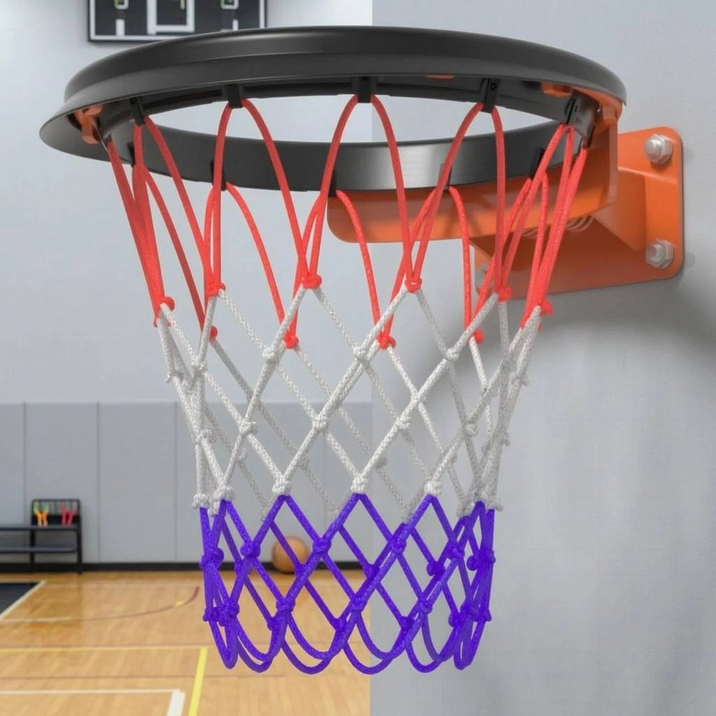 One-Piece Hoop Hoop Portable Basketball Hoop Hoop Sports Equipment No Installation Durable AllFourSports
