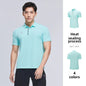 Kelme Men's Polo Shirt Lapel Hiking Sports T-shirt Breathable Casual Business Short-sleeved Outdoor Camping Top AllFourSports