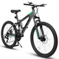 Ecarpat Mountainbike 26 inch - Carbon Staal met Voor- en Achtervering eprolo