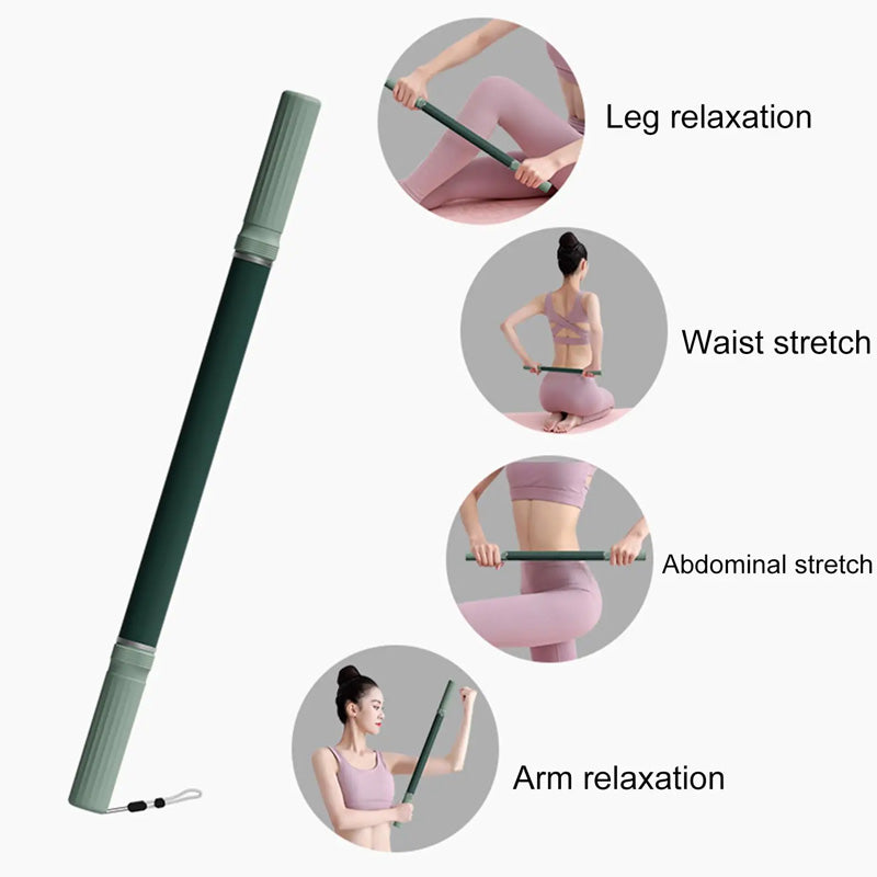 Yoga Stretching Stick - Flexibiliteit & Krachttraining Staaf eprolo