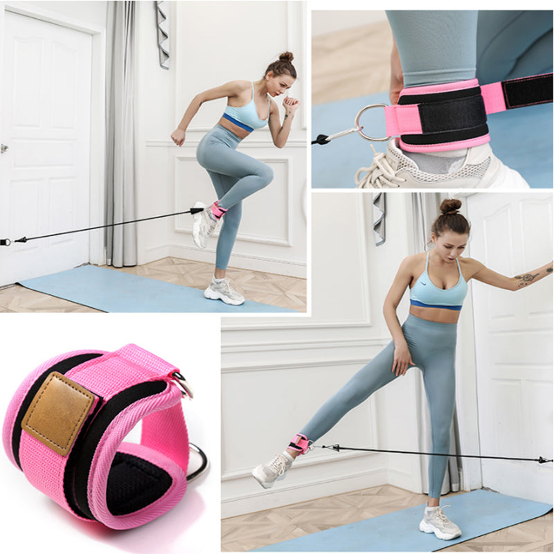 Resistance Bands with Ankle Straps Cuff with Cable for Attachment Booty Butt Thigh Leg Pulley Strap Lifting Fitness Exercise eprolo