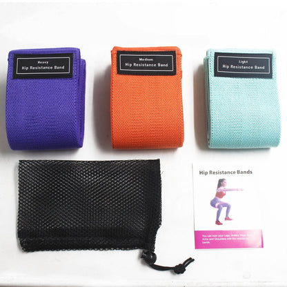 Body shaping squat hip circle yoga fitness tension belt resistance belt stretch belt eprolo