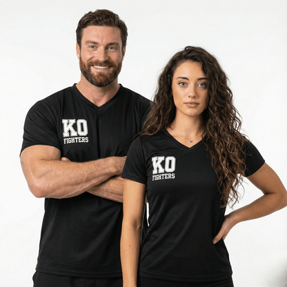 T-Shirt Zwart KO Fighters