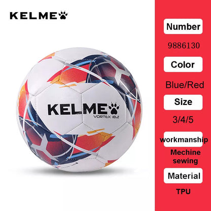KELME Professionele Voetbal - TPU Trainingsbal Maat 3, 4 en 5 voor Wedstrijd en Training AllFourSports