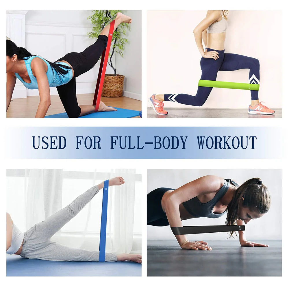 Yoga Resistance Bands 5 Colors AllFourSports