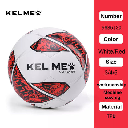 KELME Professionele Voetbal - TPU Trainingsbal Maat 3, 4 en 5 voor Wedstrijd en Training AllFourSports