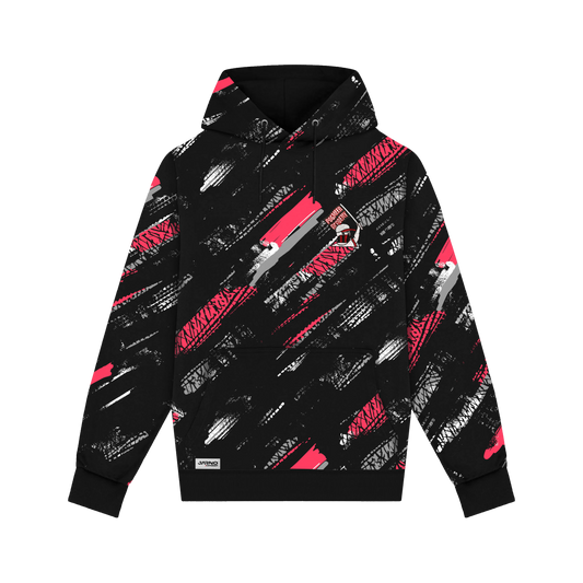 Hoodie - TRACKS - Black Jarno Opmeer Store