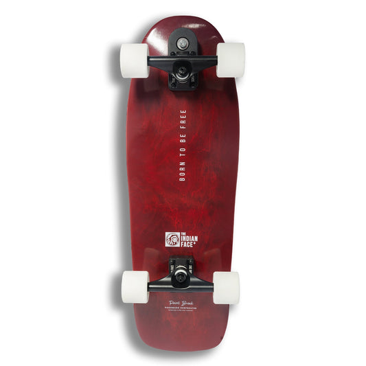 Point Break Red Skateboard - Professioneel Cruiser Board voor Street & Park INDICOM BRANDS SL