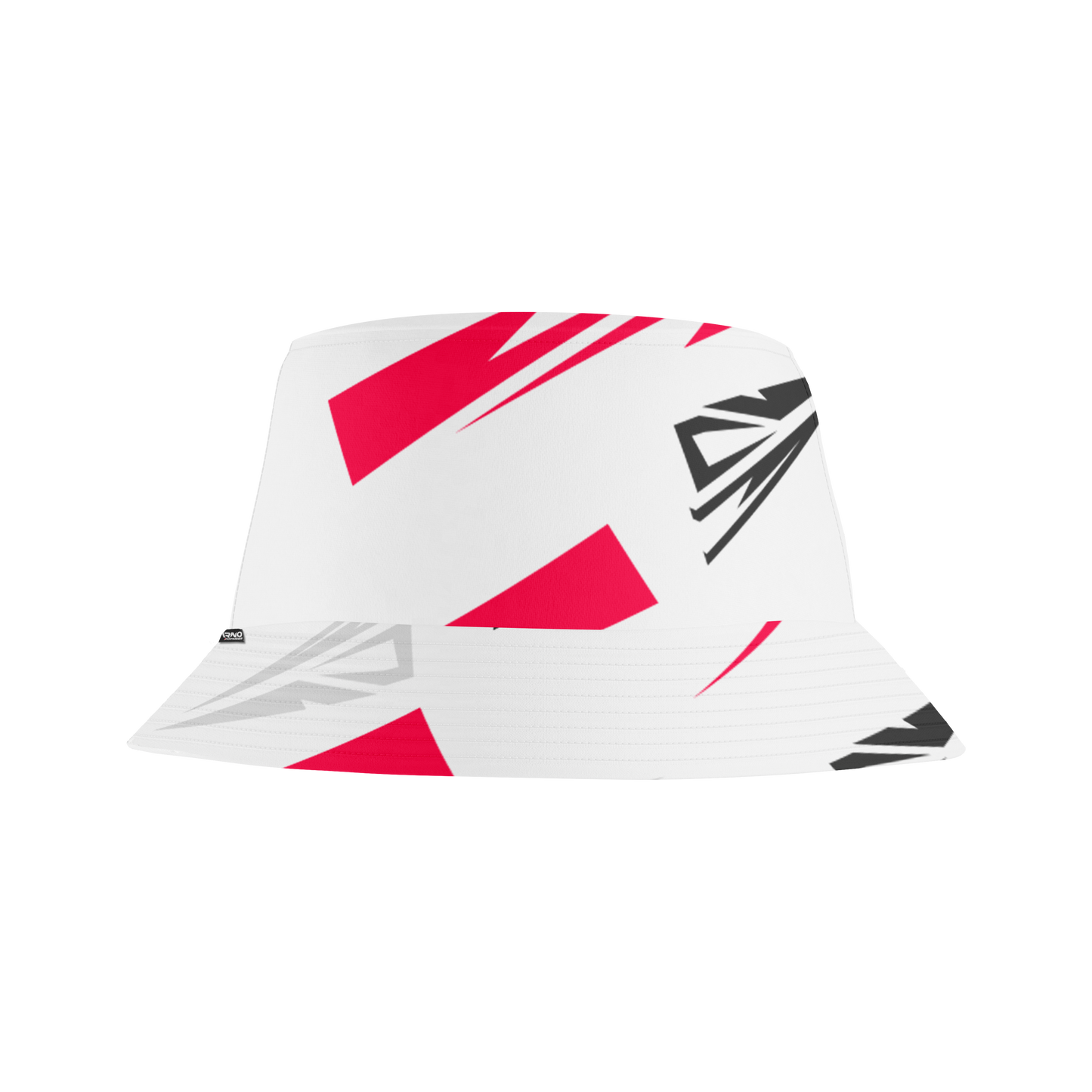 Bucket Hat - INDICATOR - White Jarno Opmeer Store