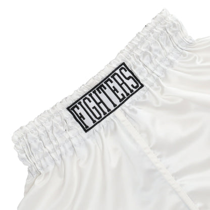 Classic Muay Thai Shorts Wit KO Fighters