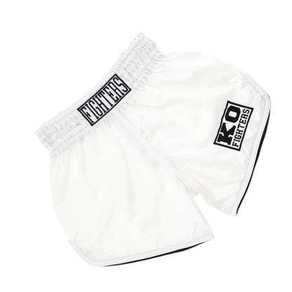 Classic Muay Thai Shorts Wit KO Fighters