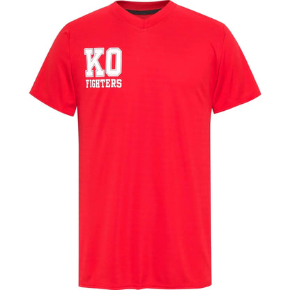 T-Shirt Rood KO Fighters