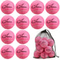Tennisballen 12-Pack - Trainings Tennisballen voor Beginners met Opbergnet eprolo