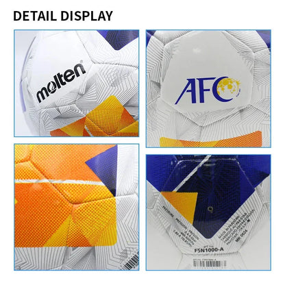 Molten Professionele Voetbal Maat 5 - TPU Naadloze Wedstrijdbal eprolo