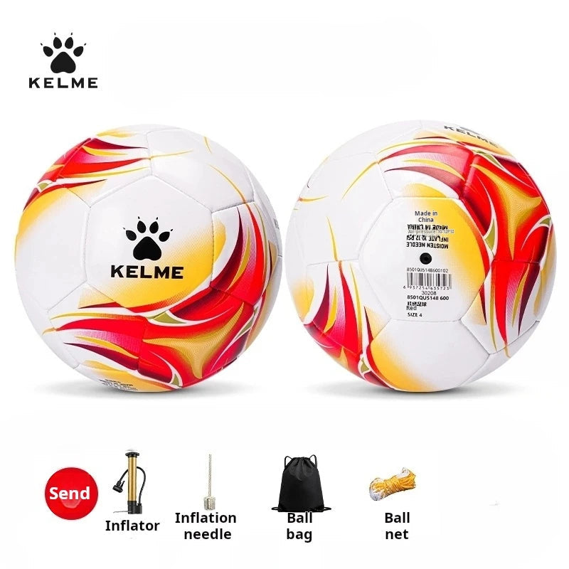 KELME Voetbal Maat 5 - Slijtvaste Trainingsbal voor School en Indoor/Outdoor AllFourSports