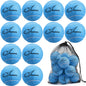 Tennisballen 12-Pack - Trainings Tennisballen voor Beginners met Opbergnet eprolo