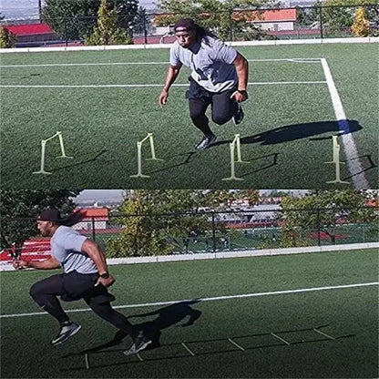 Voetbal Agility Horden - Opvouwbare Trainingshindernis voor Snelheid en Behendigheid eprolo