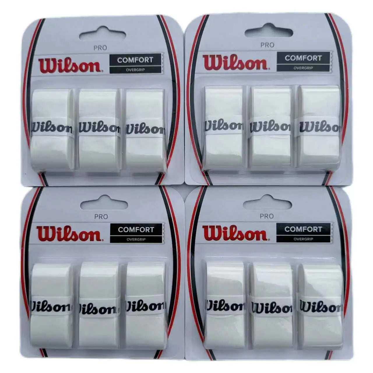 Wilson tennis overgrip 12 stuks anti-slip grip tape verschillende kleuren