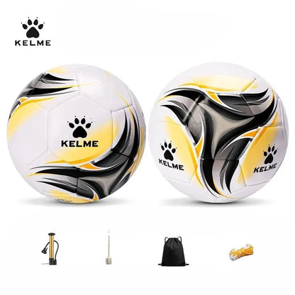 KELME Voetbal Maat 5 - Slijtvaste Trainingsbal voor School en Indoor/Outdoor AllFourSports