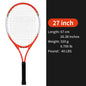 Tennisracket Volwassenen 27 Inch - Professioneel Racket Blauw/Rood voor Heren en Dames eprolo