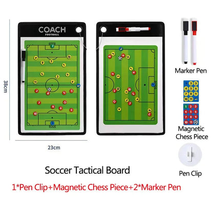Magnetisch Voetbal Tactiekbord - Professioneel Coaching Klembord voor Training eprolo