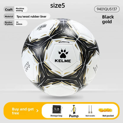 KELME Professionele Voetbal - Trainingsbal Maat 4 en 5 AllFourSports