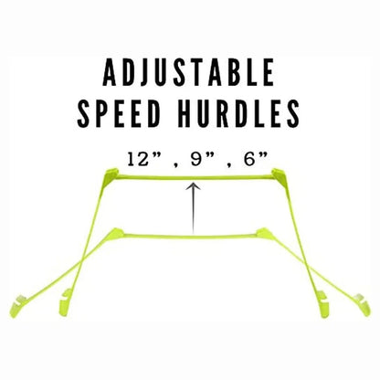Voetbal Agility Horden - Opvouwbare Trainingshindernis voor Snelheid en Behendigheid eprolo