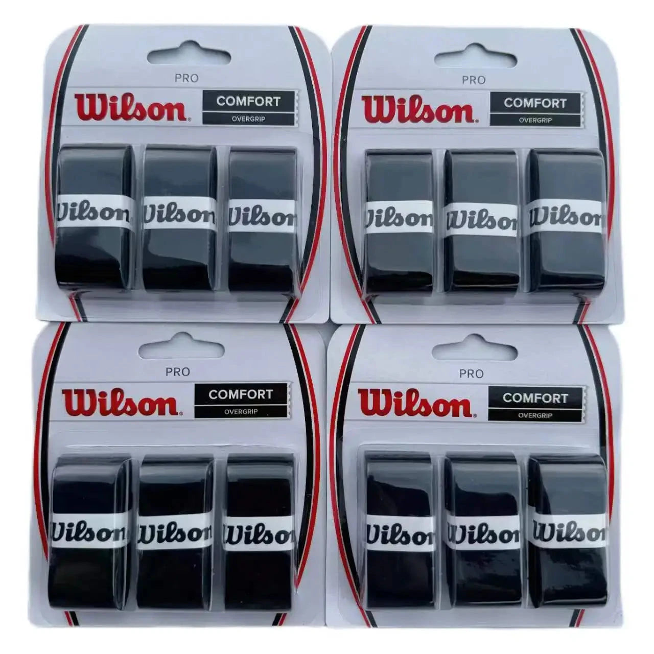 Wilson Tennis Overgrip 12 Stuks - Anti-Slip Grip Tape voor Racket eprolo