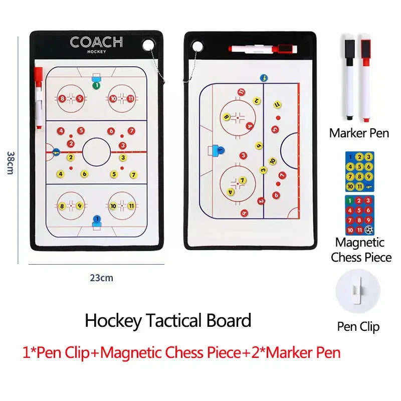 Magnetisch Voetbal Tactiekbord - Professioneel Coaching Klembord voor Training eprolo