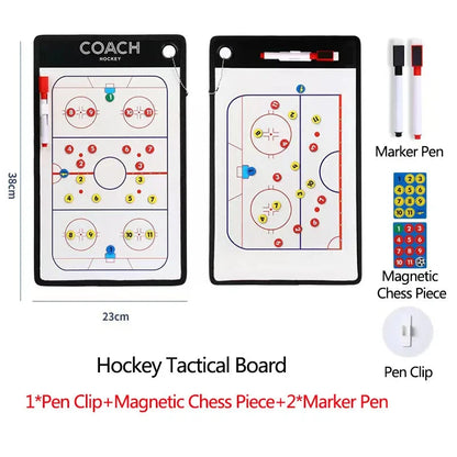 Magnetisch Voetbal Tactiekbord - Professioneel Coaching Klembord voor Training eprolo