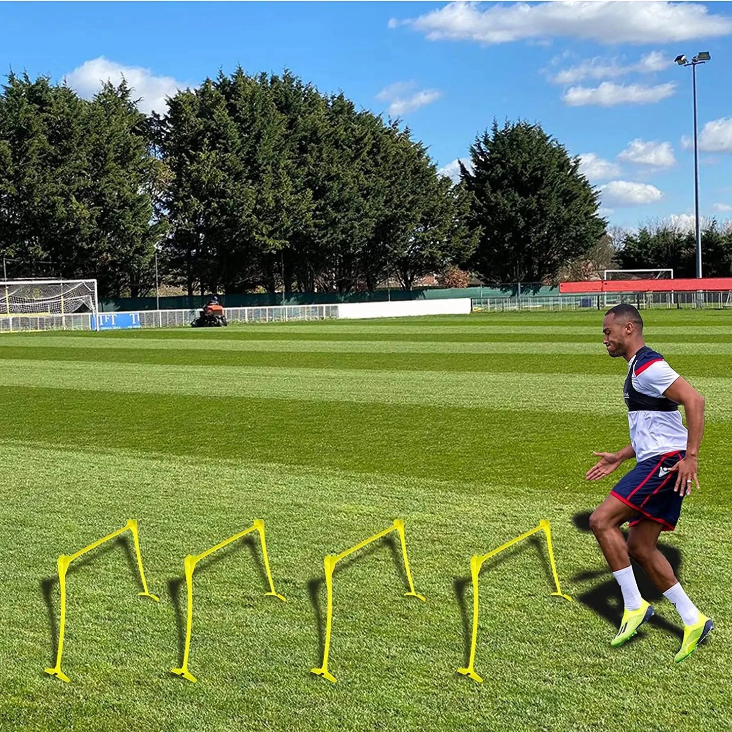 Voetbal Agility Horden - Opvouwbare Trainingshindernis voor Snelheid en Behendigheid eprolo