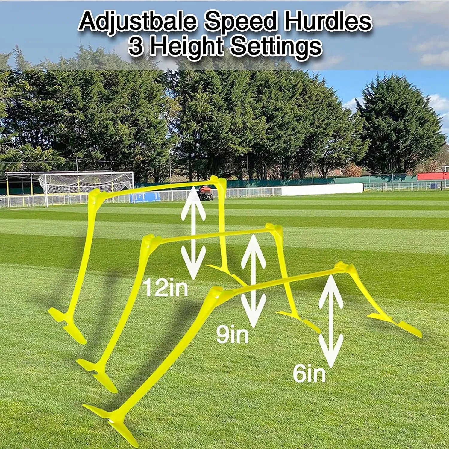 Voetbal Agility Horden - Opvouwbare Trainingshindernis voor Snelheid en Behendigheid eprolo