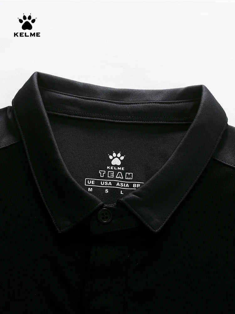 KELME Scheidsrechtersshirt Lange Mouwen - Professioneel Referee Uniform voor Voetbal AllFourSports