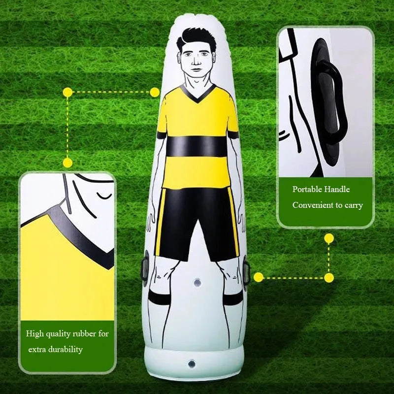 Opblaasbare Voetbal Trainingsmuur - Dummy Muur voor Vrije Trappen en Verdedigingstraining eprolo