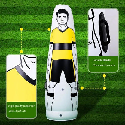 Opblaasbare Voetbal Trainingsmuur - Dummy Muur voor Vrije Trappen en Verdedigingstraining eprolo