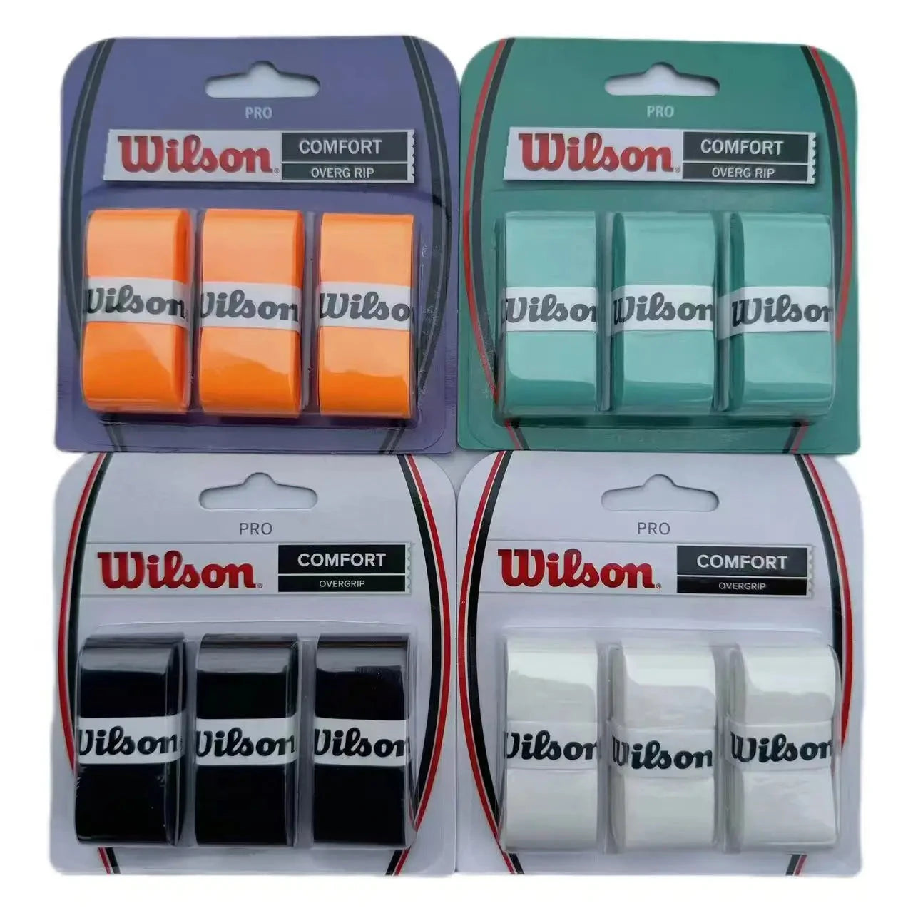 Wilson Tennis Overgrip 12 Stuks - Anti-Slip Grip Tape voor Racket eprolo