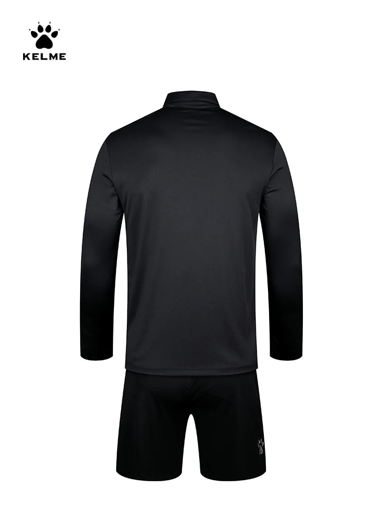 KELME Scheidsrechtersshirt Lange Mouwen - Professioneel Referee Uniform voor Voetbal AllFourSports
