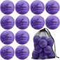 Tennisballen 12-Pack - Trainings Tennisballen voor Beginners met Opbergnet eprolo