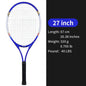 Tennisracket Volwassenen 27 Inch - Professioneel Racket Blauw/Rood voor Heren en Dames eprolo