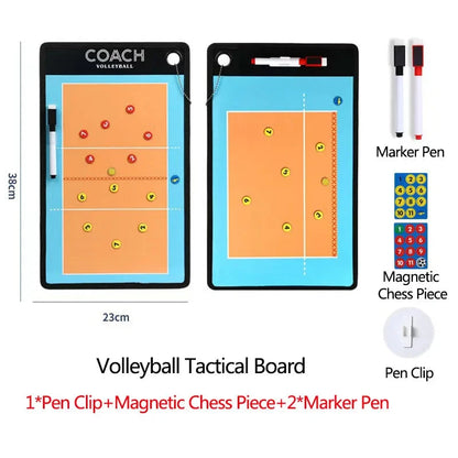 Magnetisch Voetbal Tactiekbord - Professioneel Coaching Klembord voor Training eprolo