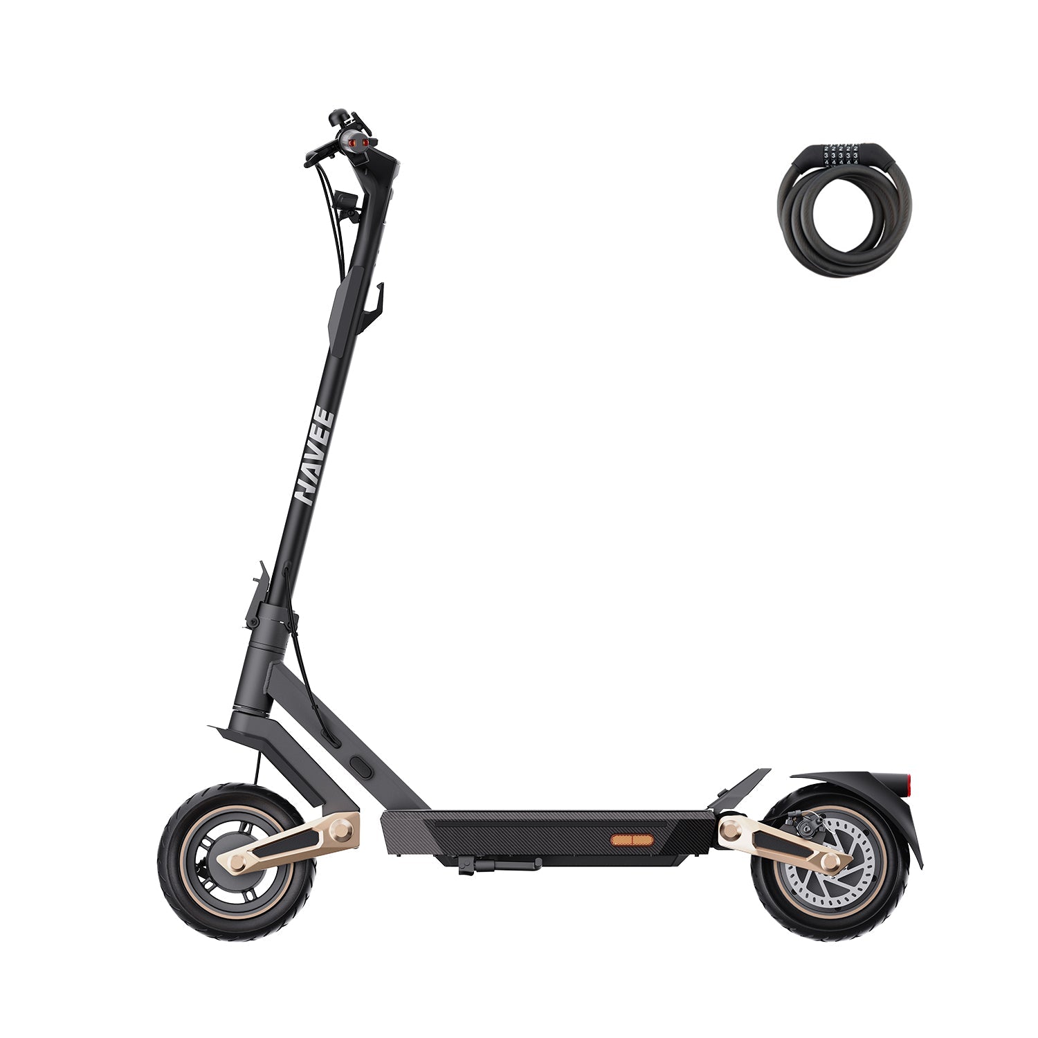 NAVEE ST3 PRO E-Scooter ABE Zertifiziert-3 Jahre Garantie- 450W 75KM Vierfachaufhängung-Federungssystem NAVEE DE