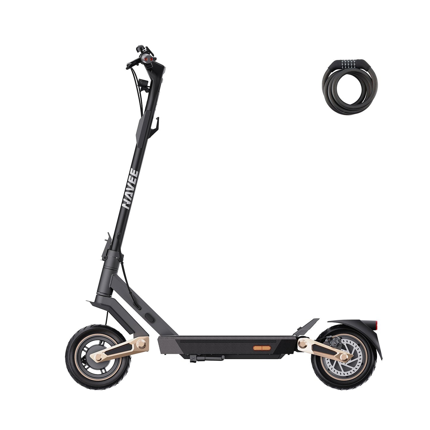 NAVEE ST3 E-Scooter ABE Zertifiziert|  3 Jahre Garantie-Patentierte Damping Arm™ Federung|450W 60KM NAVEE DE