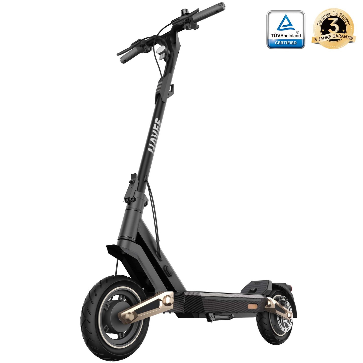 NAVEE ST3 PRO E-Scooter ABE Zertifiziert-3 Jahre Garantie- 450W 75KM Vierfachaufhängung-Federungssystem NAVEE DE