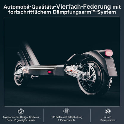 NAVEE ST3 E-Scooter ABE Zertifiziert|  3 Jahre Garantie-Patentierte Damping Arm™ Federung|450W 60KM NAVEE DE