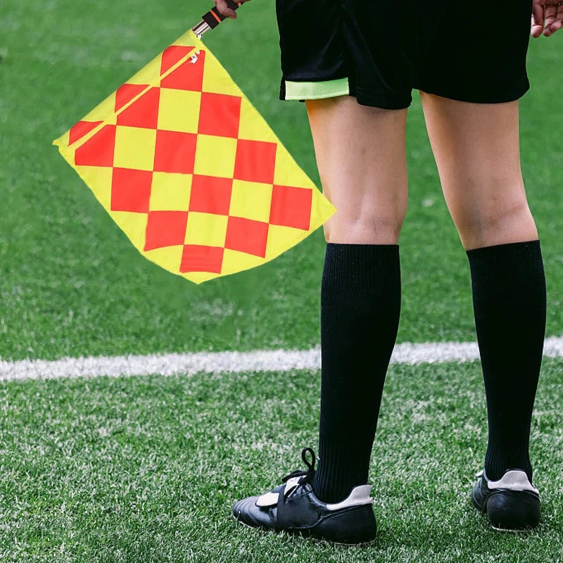 Scheidsrechtersvlaggen Voetbal - 2 Stuks Set - Grensrechter Vlaggen eprolo