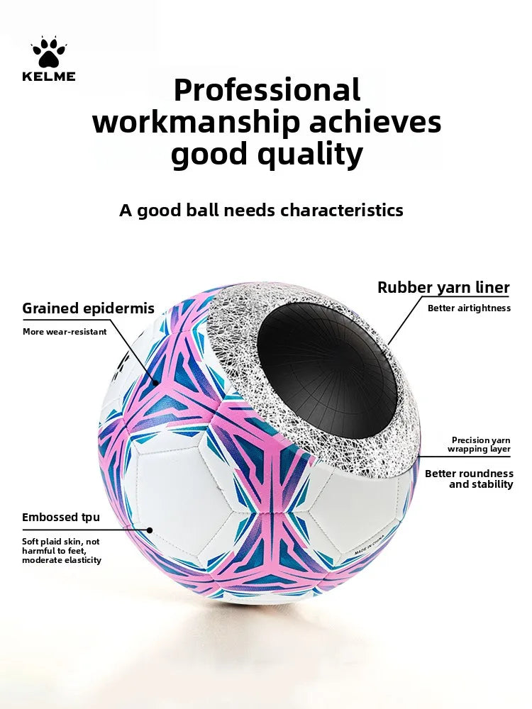 KELME Professionele Voetbal - Trainingsbal Maat 4 en 5 AllFourSports