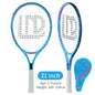 Kinder Tennisracket 19-25 Inch - Ultralicht Koolstofvezel voor 3-10 Jaar eprolo